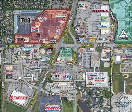A look at Rosana Square Shopping Center Retail space for Rent in Overland Park