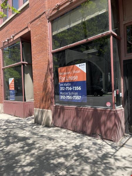 A look at Printer's Row Restaurant Space Retail space for Rent in Chicago