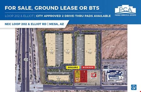 A look at Loop 202 & Elliot Rd Retail space for Rent in Mesa