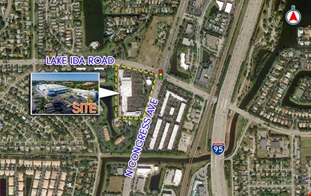 A look at Lake Ida Plaza Commercial space for Rent in Delray Beach