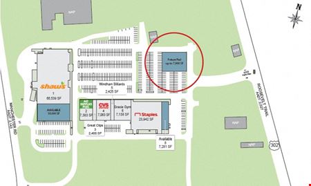 A look at Shaw's Plaza Outparcel commercial space in Windham