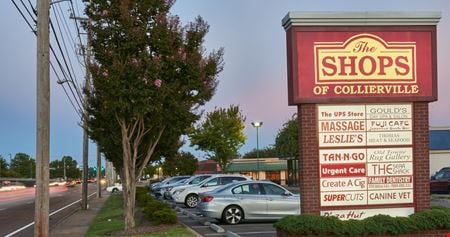 A look at Shops at Collierville Retail space for Rent in Collierville