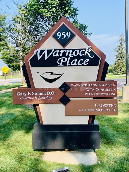 A look at Warnock Place commercial space in Maumee
