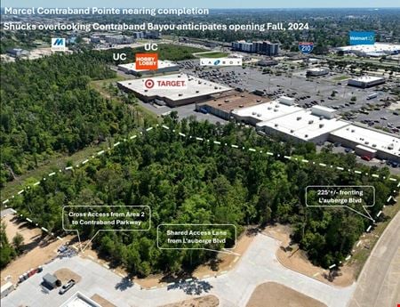 A look at 5 Acres fronting L'auberge Blvd commercial space in Lake Charles