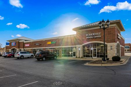 A look at Uptown Square Retail Center commercial space in Romeoville