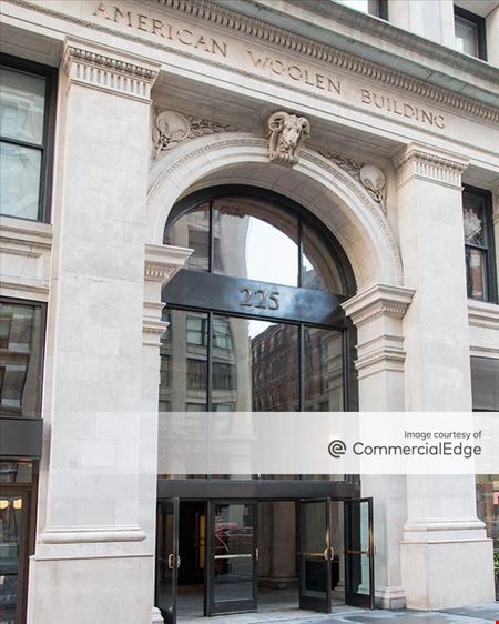 A look at American Woolen Building Office space for Rent in New York
