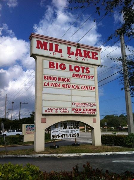 A look at Mil-Lake Plaza Retail space for Rent in Lake Worth