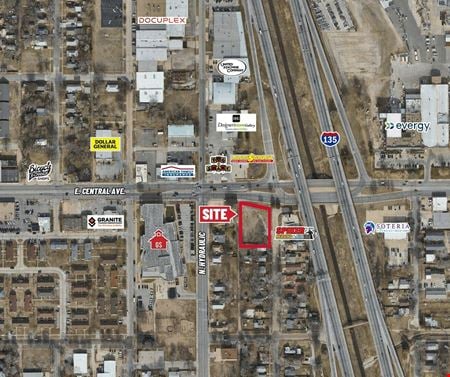 A look at Central & Hydraulic, E of SE/c commercial space in Wichita
