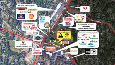 A look at Sprayberry Colletion Retail space for Rent in Marietta