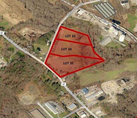 A look at Lots 33,34,35 on Murphy Road commercial space in Franklin