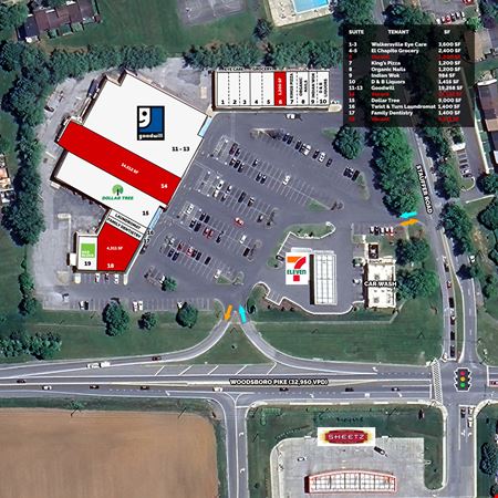 A look at Discovery Crossing Shopping Center commercial space in Walkersville