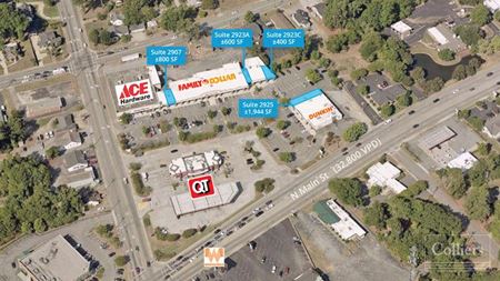 A look at Retail Space for Lease in Pruitt Shopping Center in Anderson commercial space in Anderson