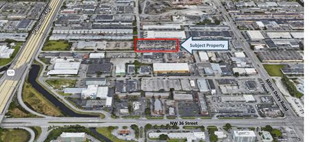 A look at West Airport Industrial Land Site commercial space in Miami