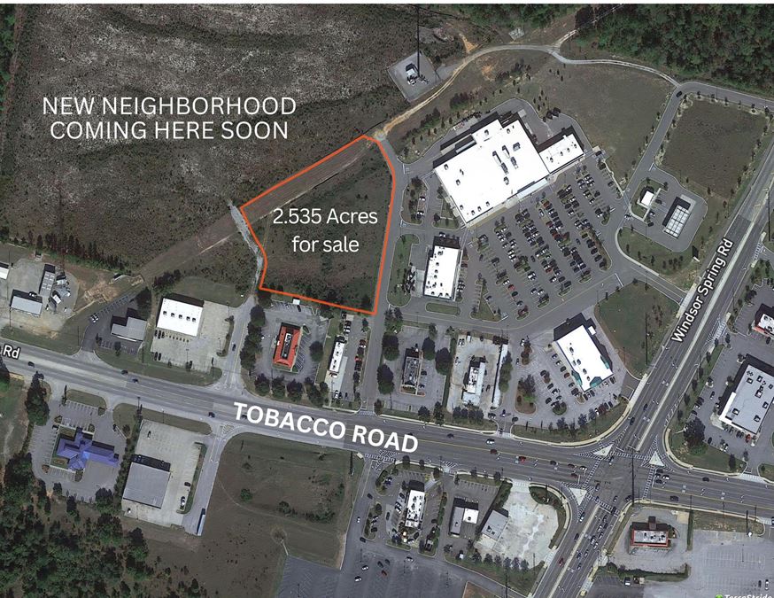 2.535 acre outparcel - Walmart Neighborhood Market - Augusta, GA