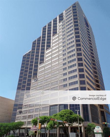 A look at Bank of America Plaza Office space for Rent in San Antonio