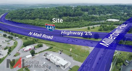 A look at I-640 & Milltertown Pike commercial space in Knoxville