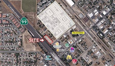 A look at ±0.80 Acres of CA-99 Highway Commercial Development Land commercial space in Fowler