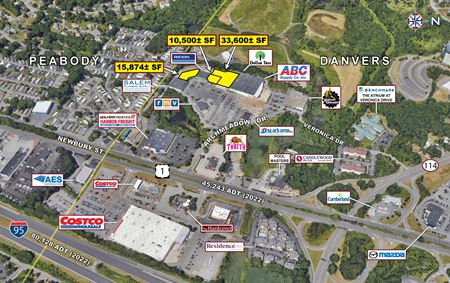 A look at Danvers Crossing Retail space for Rent in Peabody