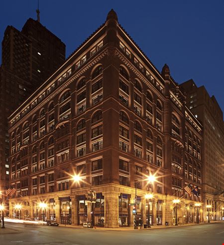 A look at The Rookery Office space for Rent in Chicago