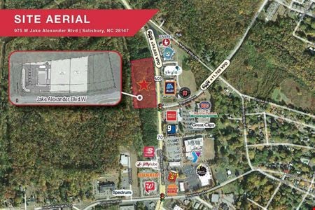 A look at Retail Sites for Lease in Salisbury, NC commercial space in Salisbury
