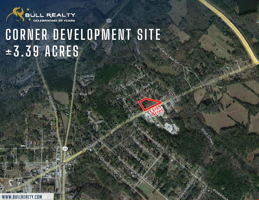 Corner Commercial Development Site | ±3.39 Acres | Zoned C-2