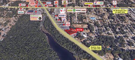 A look at Retail/Restaurant Outparcel Available commercial space in Pensacola