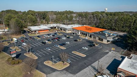 A look at The Shops at Garner Plaza Retail space for Rent in Garner