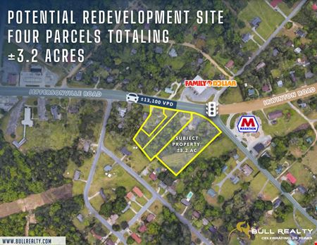 A look at Potential Redevelopment Site | Four Parcels Totaling ±3.2 Acres commercial space in Macon