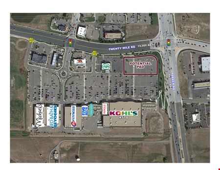 A look at Pad Site Adjacent to Kohl&#39;s Commercial space for Rent in Parker