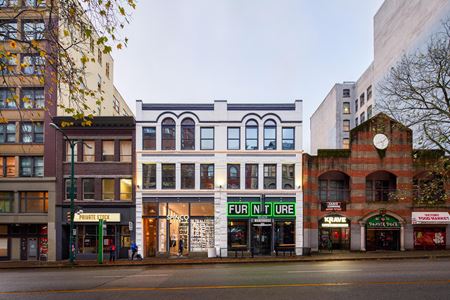 A look at 152 West Hastings Street commercial space in Vancouver