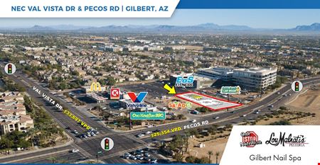 A look at Val Vista Dr & Pecos Rd Retail space for Rent in Gilbert