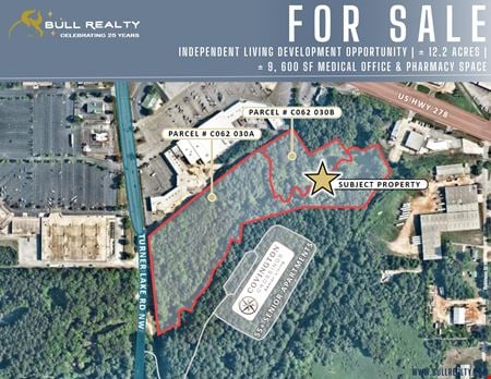 A look at Independent Living Development Opportunity | ± 12.2 Acres | ± 9, 600 SF Medical Office & Pharmacy Space commercial space in Covington