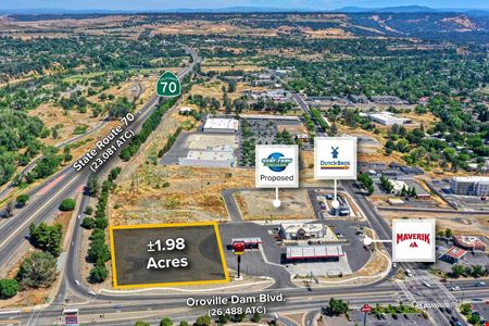 A look at Oroville Dam Blvd & Hwy 70 commercial space in Oroville