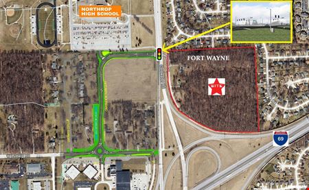 A look at NEC Coldwater Rd. & I-69 commercial space in Fort Wayne