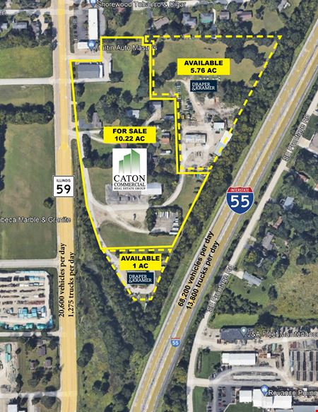 A look at Route 59 Development Opportunity - Retail Uses & Dealerships commercial space in Shorewood