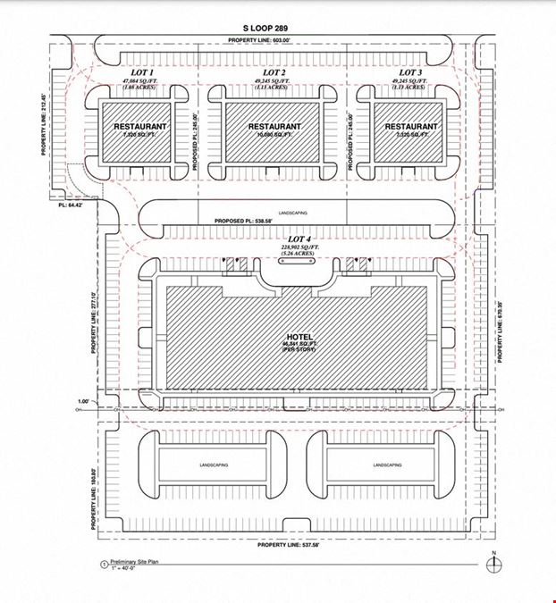 3201 S Loop 289 - Lot #1