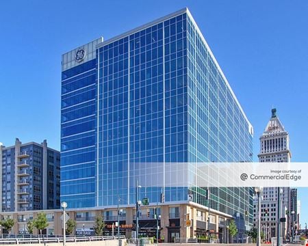 A look at GE Building at The Banks commercial space in Cincinnati