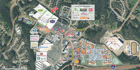 A look at Hamilton Mill Retail Development Retail space for Rent in Buford