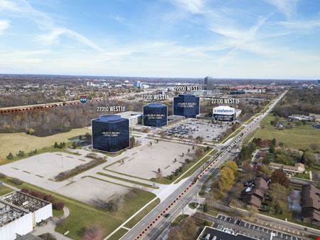 A look at West 11 Corporate Campus commercial space in Southfield