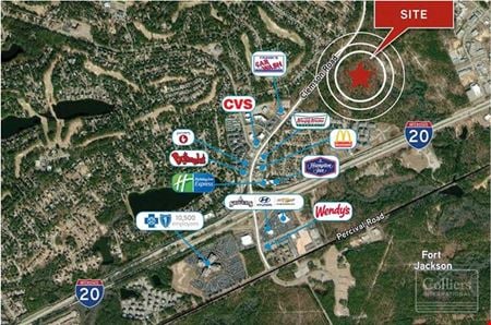 A look at ±56 Acres of Land for Sale in Northeast Columbia, SC off of Clemson Road & I-20 commercial space in Columbia