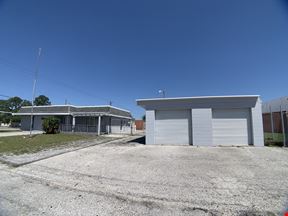 East Tampa Warehouse with Office and Fenced Outside Storage