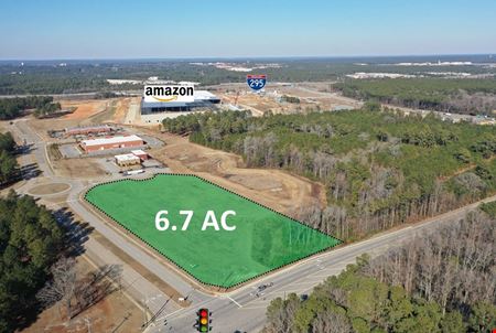 A look at 6.7 AC Corner Lot in Military Business Park commercial space in Fayetteville