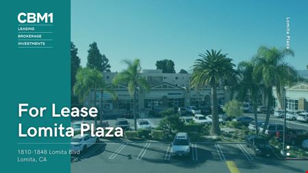 A look at Lomita Plaza Retail space for Rent in Lomita
