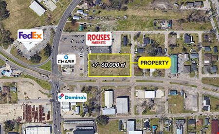 A look at Grand Caillou Rouse's Outparcel for Lease or BTS commercial space in Houma