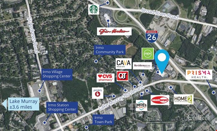 Multiple Office Spaces Available with Convenient Access to I-26 | Irmo, SC