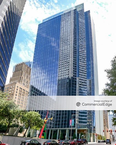 A look at Bank of America Tower Office space for Rent in Houston