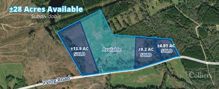 A look at ±28 Acres of Subdividable Land for Sale | Ridge Spring, SC commercial space in Ridge Spring