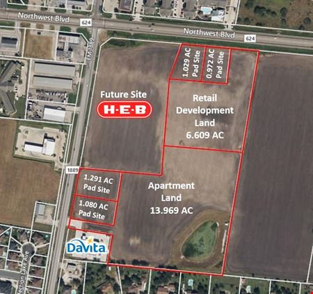 A look at Northwest Blvd & FM 1889 commercial space in Corpus Christi