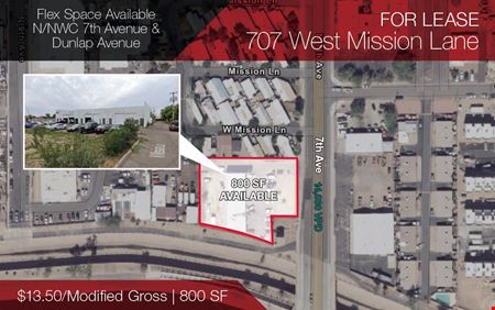 A look at 707 West Mission Lane commercial space in Phoenix