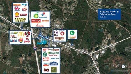 A look at Crown Pointe Parkway Kingsland GA | 24.16± acres commercial space in Kingsland